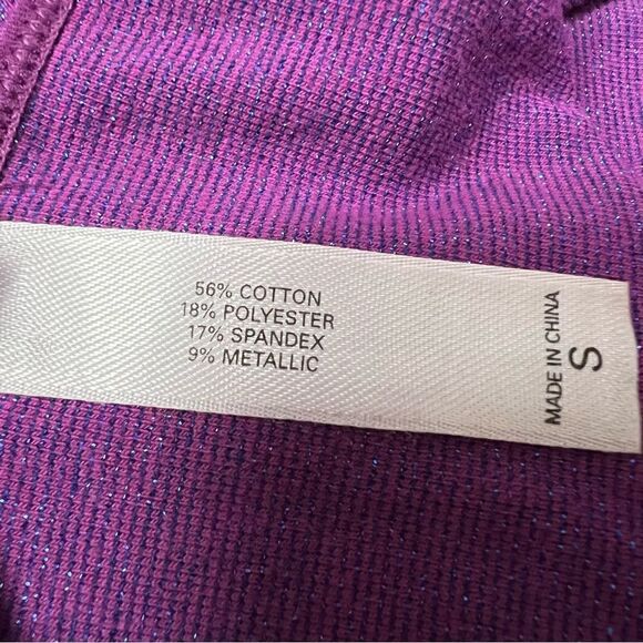 NWOT vintage y2k Victorias Secret tank in metallic purple sz S - Picture 11 of 13